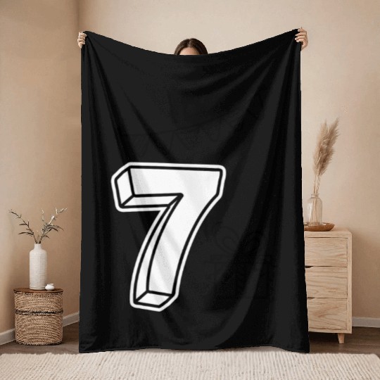 Coloring Throw Blankets: Number 7 – Creative Birthday Fun