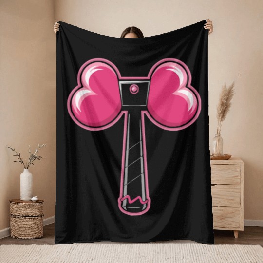 K-Pop Korean Pop Music South Korea Kpop Lightstick Throw Blankets