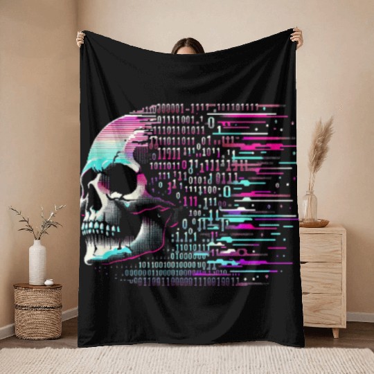 Penetration Tester Programmer Computer Science Throw Blankets