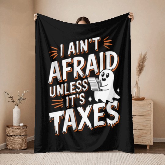 Paranormal Comedy Funny Ghost Humor Lighthearted Throw Blankets