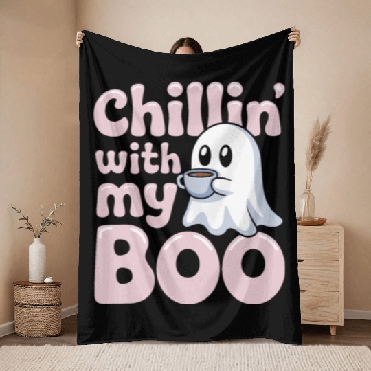 Paranormal Comedy Funny Ghost Humor Lighthearted Throw Blankets