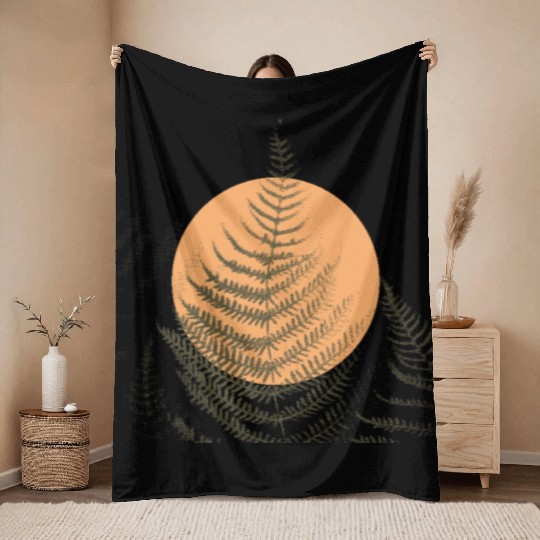 Evergreen Aesthetic for 2025 Throw Blankets