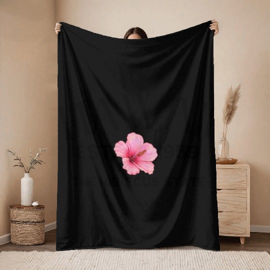 Hawaii Hibiscus Gift Throw Blankets