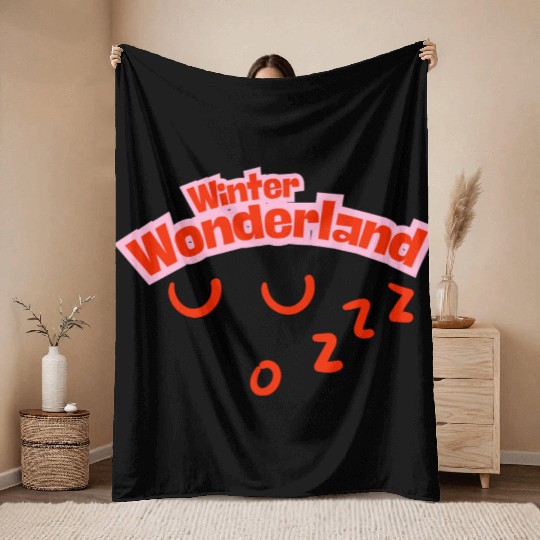 winter Wonderland Throw Blankets