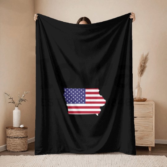 Iowa Throw Blankets