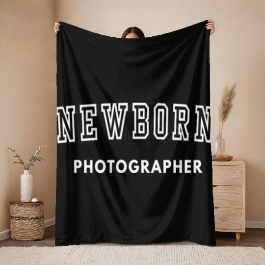 Newborn Photographer Baby Photography Throw Blankets