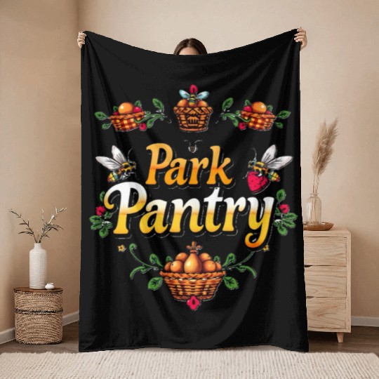 Park Pantry - Classic Picnic Charm Throw Blankets