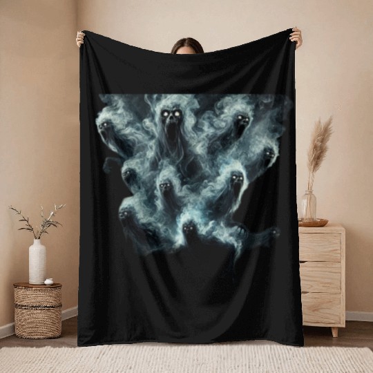Horror Throw Blankets