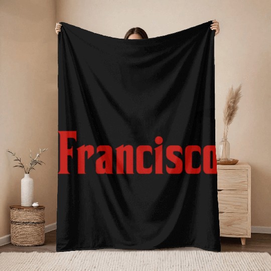 San Francisco Throw Blankets