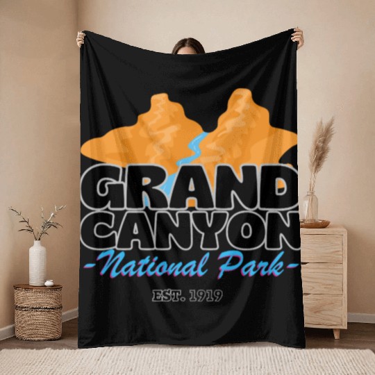 Grand Canyon Throw Blankets