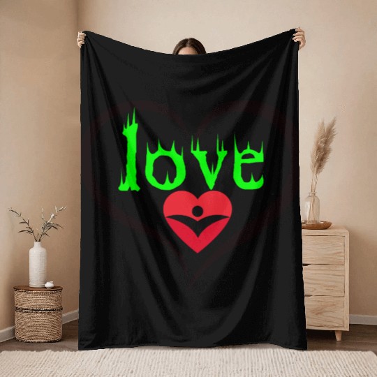 Valentine Throw Blankets