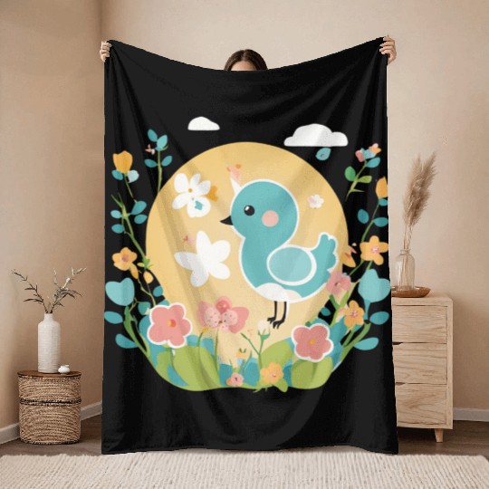 Spring Throw Blankets