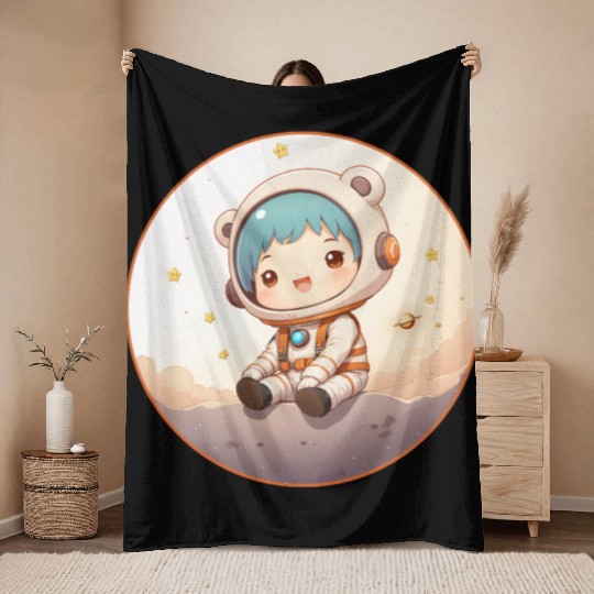 Astro Throw Blankets