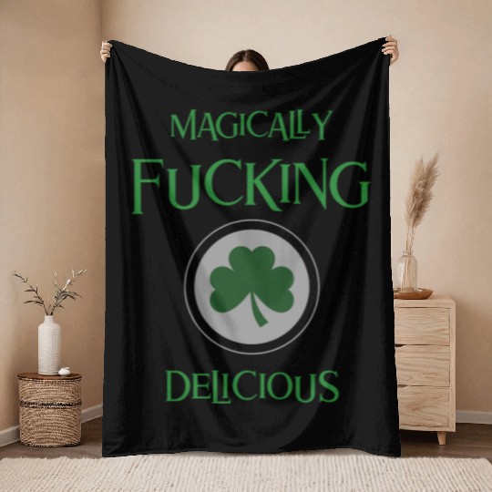 Magically Fucking Delicious Throw Blankets