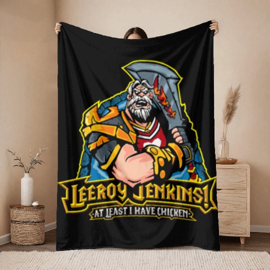 Warcraft Throw Blankets