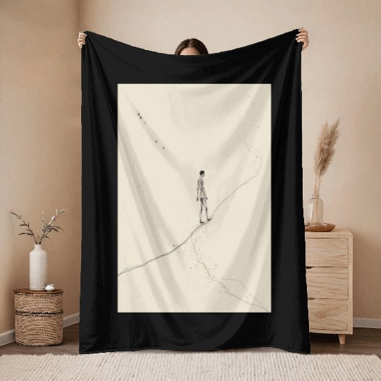 Drawn Life Throw Blankets