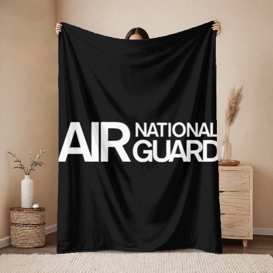 Air National Guard 2 Throw Blankets