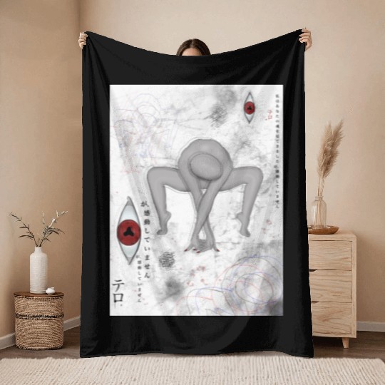 Crawl Creeper Throw Blankets