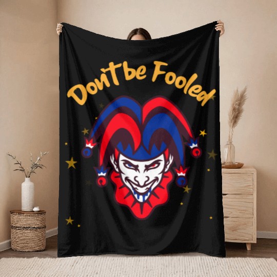 April 1st Prank Throw Blankets Unisex Throw Blankets | Fun Gift