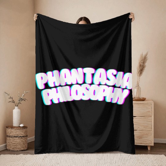 Phantasia Philosophy Throw Blankets