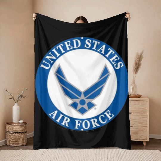 US Air Force 19 Throw Blankets