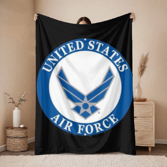 US Air Force 19 Throw Blankets