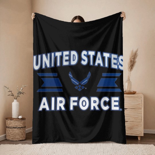 US Air Force 17 Throw Blankets