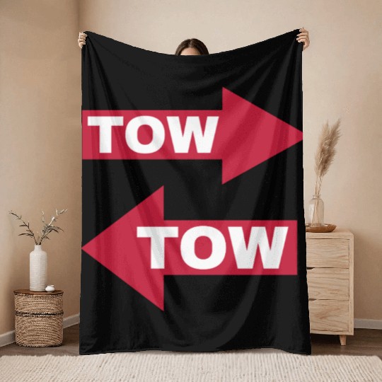 tow arrow red moving automotive because racecar Throw Blankets