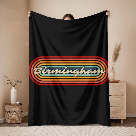Birmingham Throw Blankets