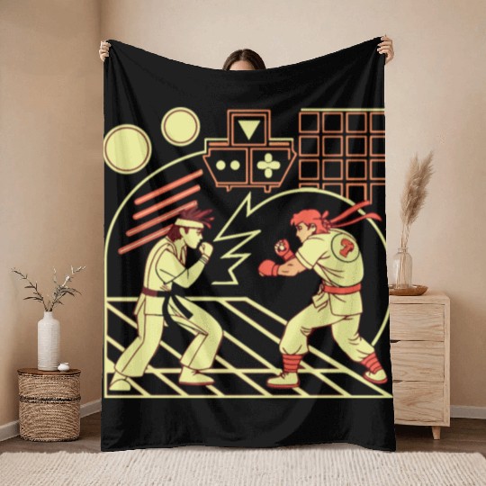 Game On: Level Up Throw Blankets
