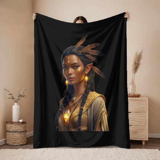 maya Throw Blankets