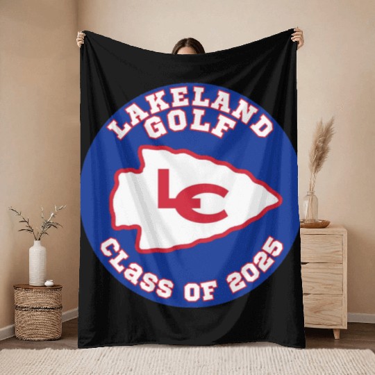 Golf Lakeland Class of 2025 Throw Blankets