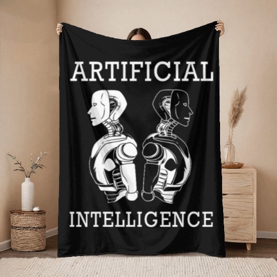 AI Artificial Intelligence Computer Science Throw Blankets