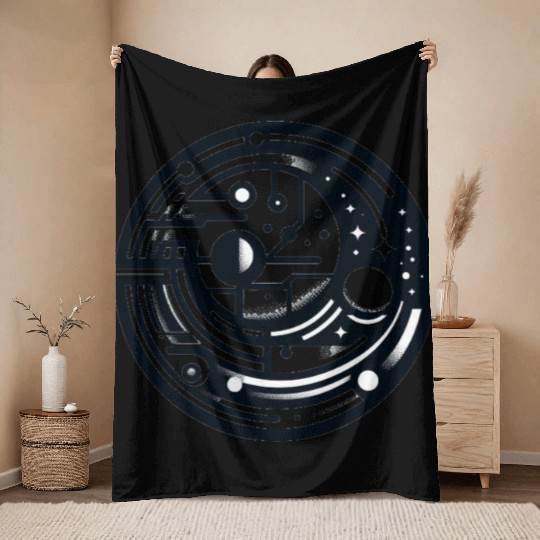 Nyx Seal Throw Blankets