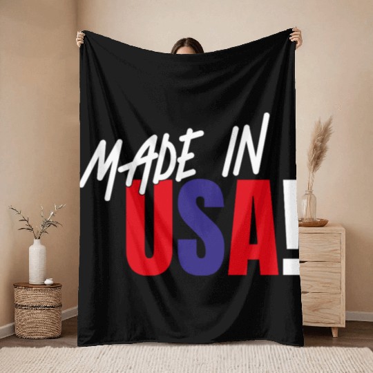 Made in USA – American Pride Throw Blankets