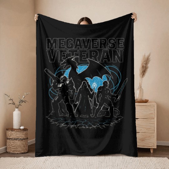 Palladium Megaverse Veteran Throw Blankets