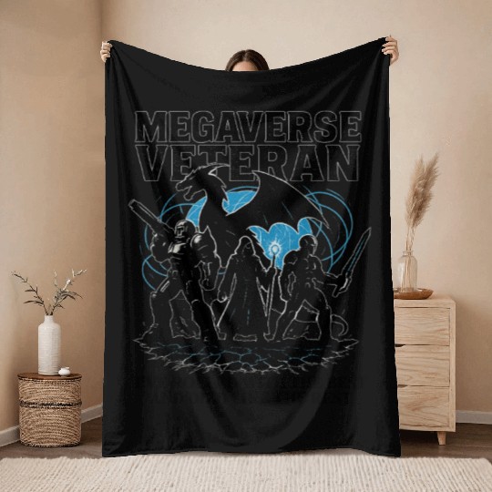 Palladium Megaverse Veteran Throw Blankets