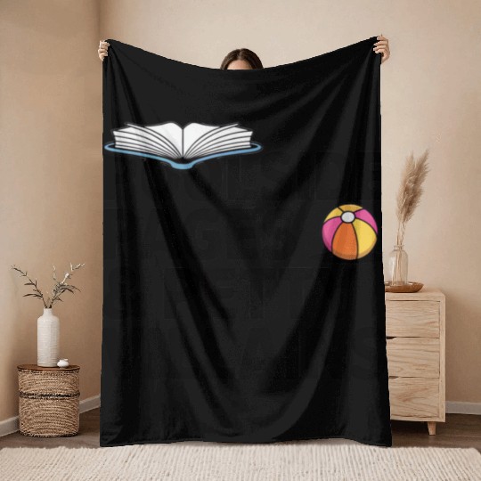 Poolside Pages Petty Villains Throw Blankets