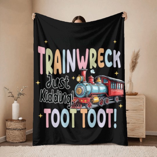 Funny Sarcastic Mom Life Throw Blankets