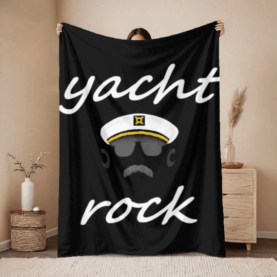 Yacht Rock Throw Blankets