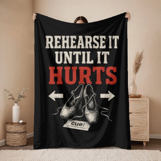 Theater Kid Drama Club Musical Theater Nerd Stage Throw Blankets