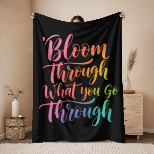 Your Journey to Bloom: Embrace Growth & Overcome Throw Blankets