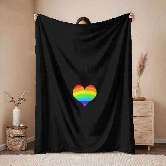 Gay rights I love my daughter & her girlfriend Throw Blankets