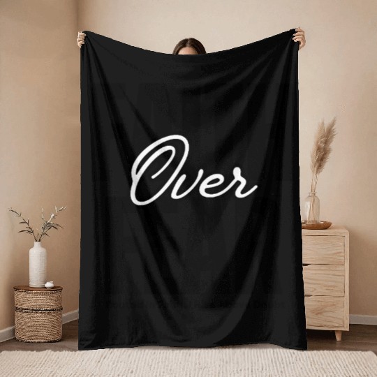 Faith Over Fear T-shirs apparels Christian Throw Blankets