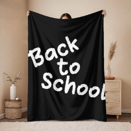 Back to School Throw Blankets