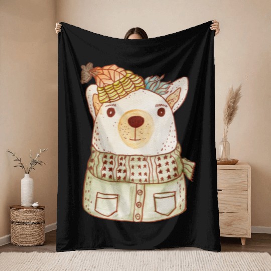 Futuristic warriors clash in high-tech, high-speed Throw Blankets