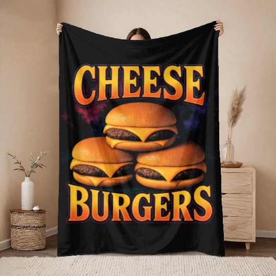 Bologna Sandwich Favorite Food Weird 90s Bologna Throw Blankets