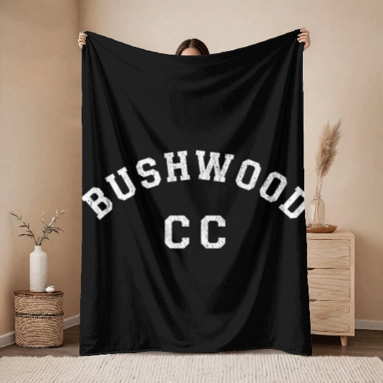 Cadyshack Bushwood Country Club Staff Throw Blankets