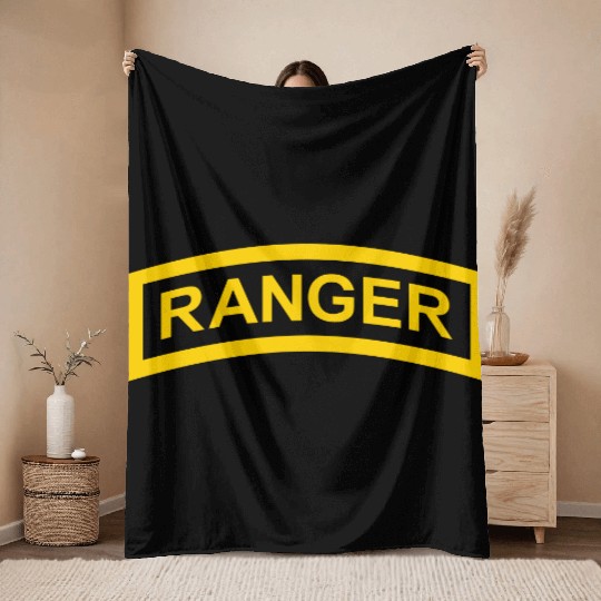 US Army Ranger Throw Blankets