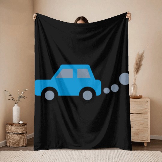 Union Jack Flag - Vintage Look Throw Blankets